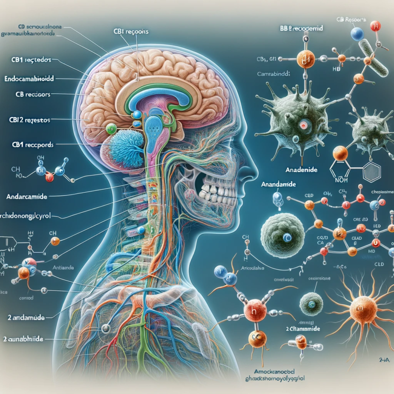 Visual image of the endocannabinoid system